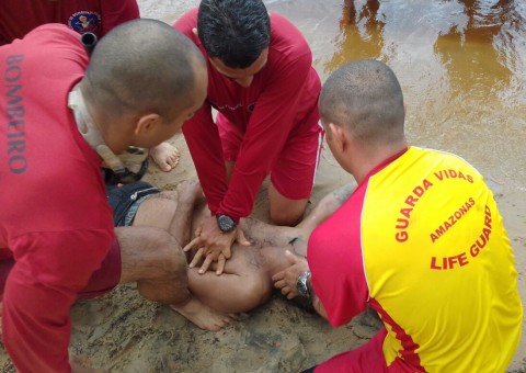 Passeio de primos termina com homem afogado na praia da Ponta Negra