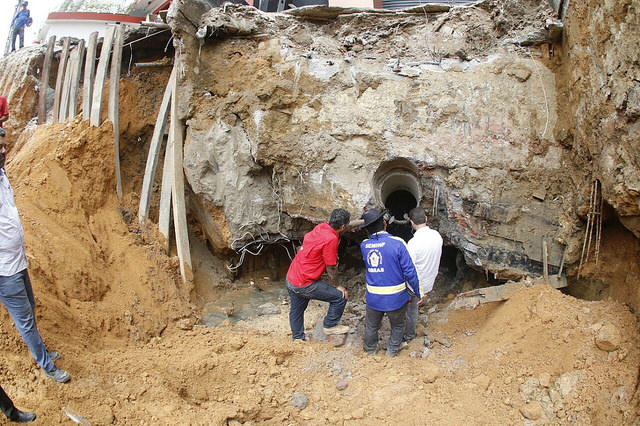 Faixa Azul é liberada durante realização de obra em avenida de Manaus