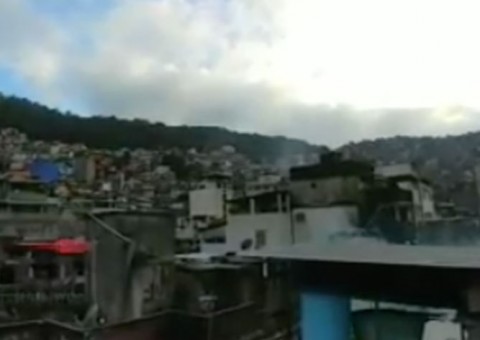 Tiroteio na Rocinha assusta moradores neste domingo