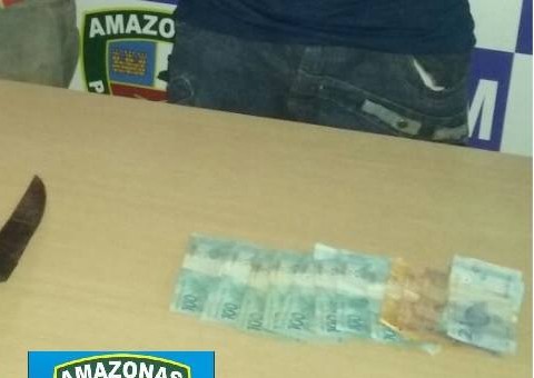 Dupla é presa e quase R$1mil são devolvidos a vítima de assalto no Amazonas