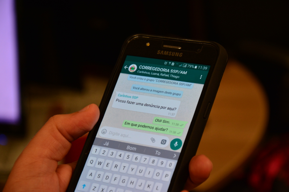 Corregedoria cria canal no Whatsapp para facilitar denúncias contra policiais