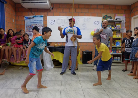 Aulas gratuitas de Capoeira no Prosamim estão com inscrições abertas