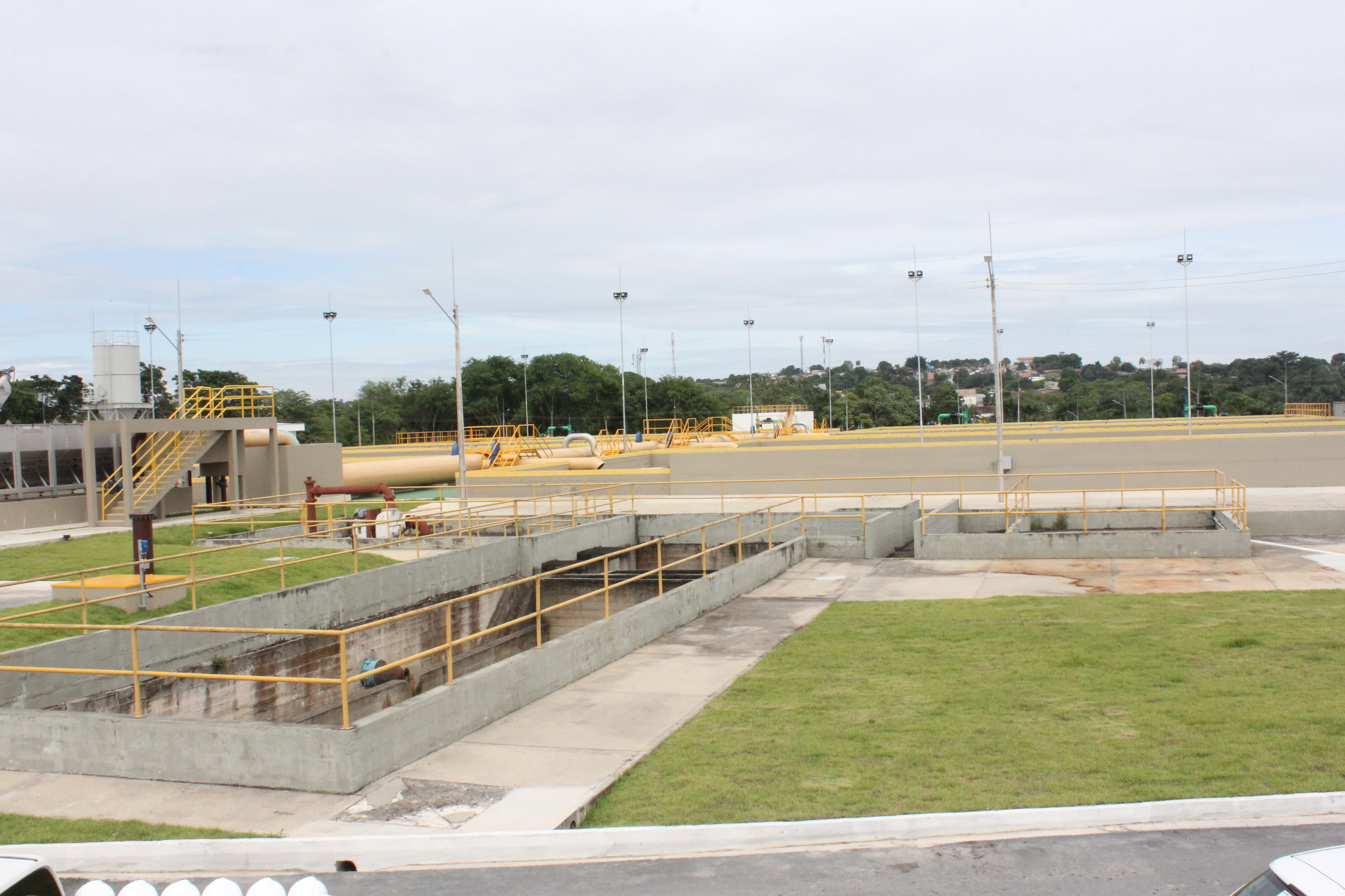 Nova Estação de Tratamento de Esgoto de Manaus passa por vistoria