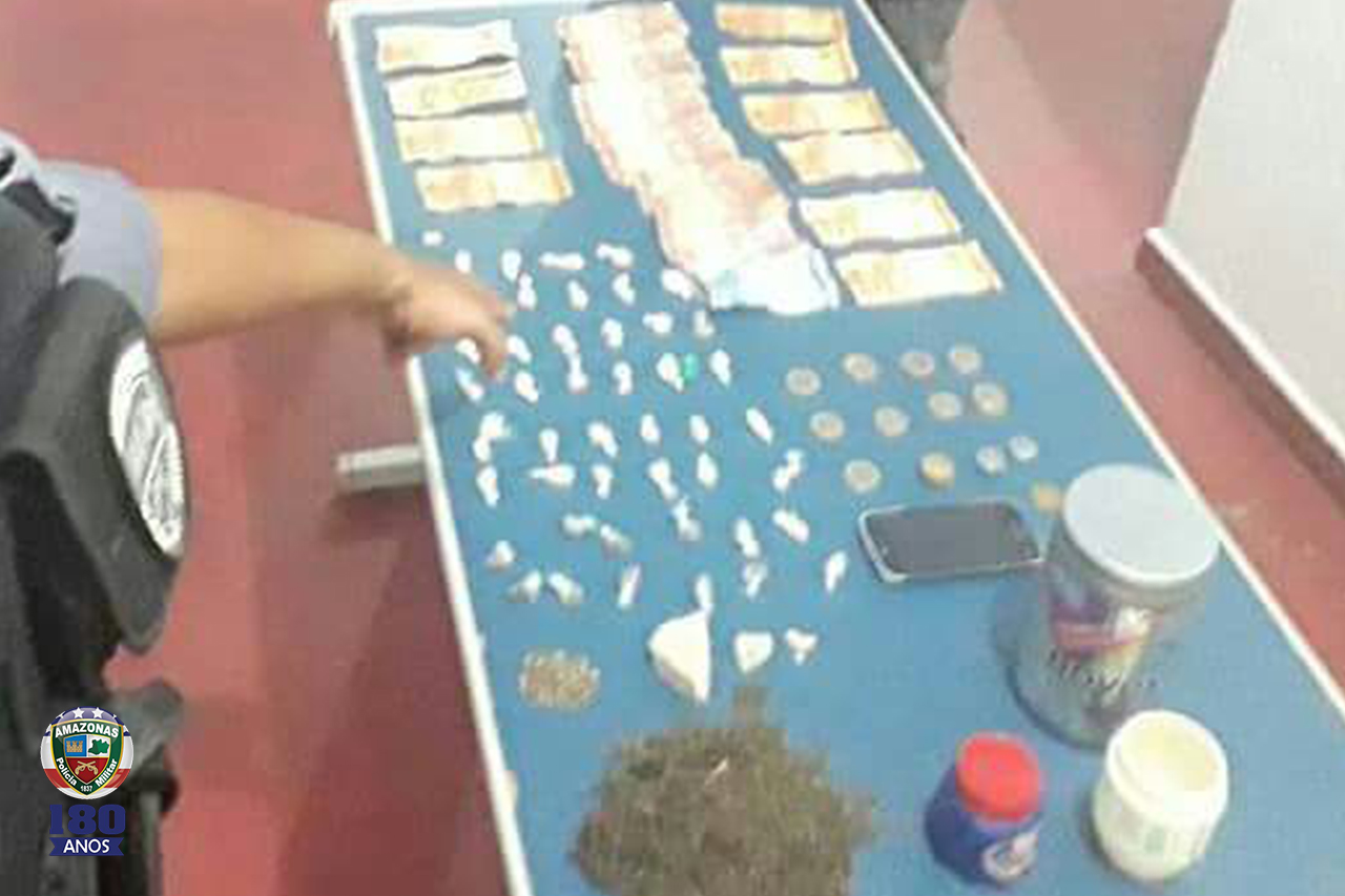 ‘Chupetinha’ é preso suspeito de jogar potes com drogas em matagal no Amazonas