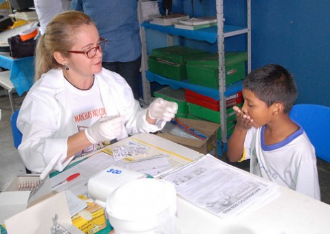 Campanha contra Hanseníase e verminoses tem início em Manaus