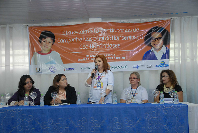 Campanha contra Hanseníase e verminoses tem início em Manaus