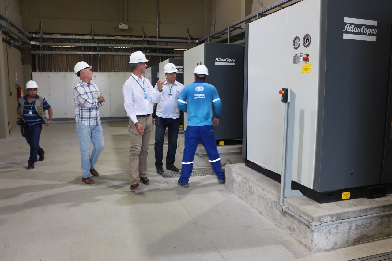 Secretário de Meio Ambiente visita Estação de Tratamento do Timbiras 