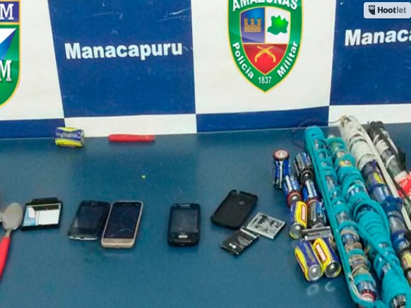 Após tentativa de fuga, PM encontra armas e celulares em presídio no Amazonas