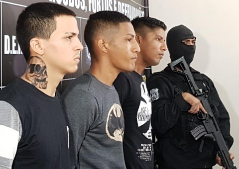 Trio que assaltou loja de shopping em Manaus tinha dívida de R$6mil