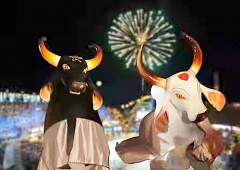 Caprichoso e Garantido unidos para realizar a Temporada de Ensaios em Manaus