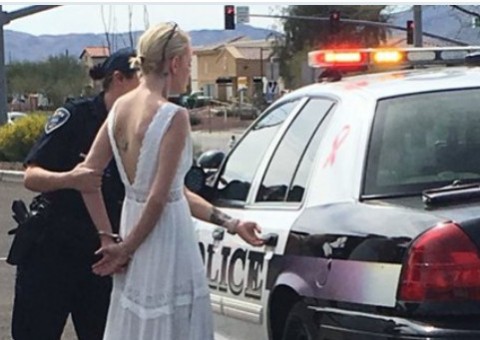 Noiva é presa a caminho do próprio casamento e motivo é bizarro  