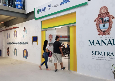 Sine Manaus seleciona candidatos para vendas e auxiliar administrativo nesta segunda