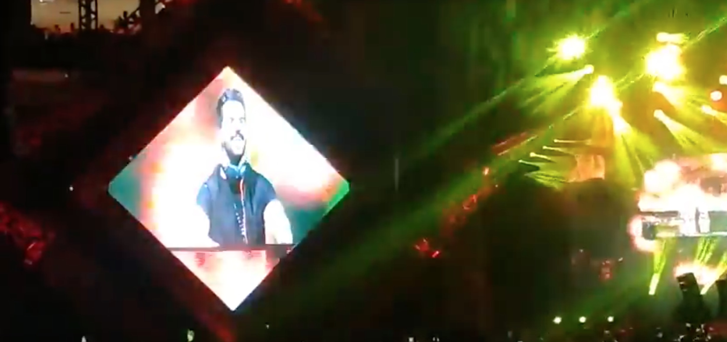 Vídeo mostra momentos antes do apagão no show do DJ Alok em Manaus