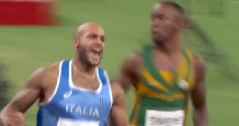 Italiano Marcell Jacobs vence os 100m rasos e é o homem mais rápido do mundo