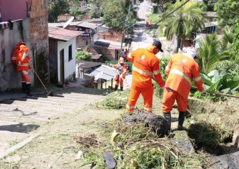 Bairros da zona Norte de Manaus recebem mutirão de limpeza