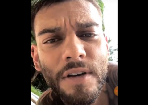  Lucas Lucco faz desabafo após ser questionado sobre volume na sunga