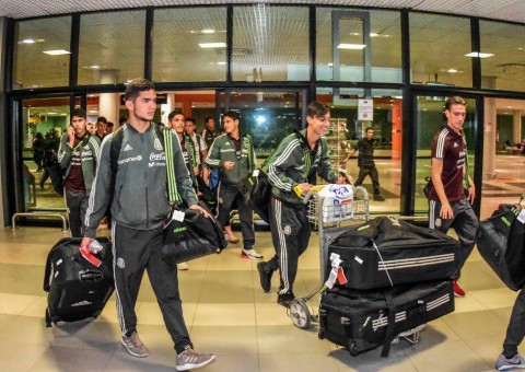 Seleção Mexicana Sub-20 desembarca em Manaus e realiza primeiro treino nesta terça-feira 