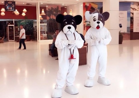 Personagens da Fazendinha da Zelda agitam Páscoa em shopping de Manaus