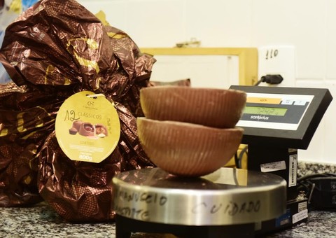 Ovos de Páscoa são analisados na operação Medida Certa 2018