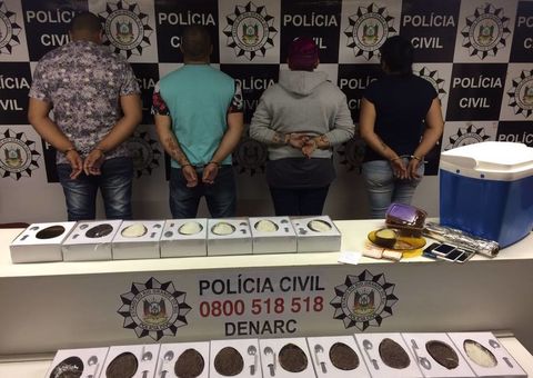 4 pessoas são presas por vender ovos de Páscoa com maconha