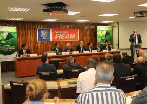 FIEAM recebe Fórum Norte e Nordeste da construção civil