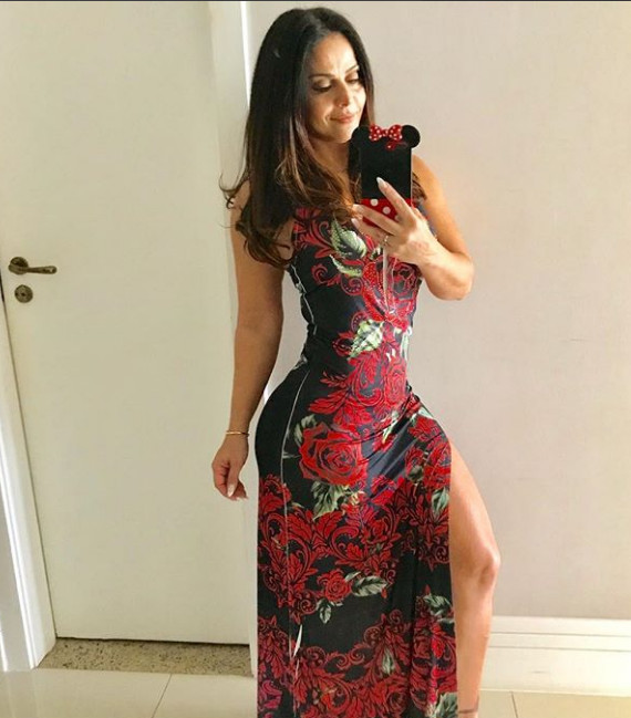 Em comemoração ao aniversário, Viviane Araújo surge com novinho e se declara