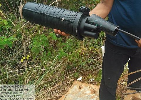 Rede de fibra ótica é recuperada em Coari 