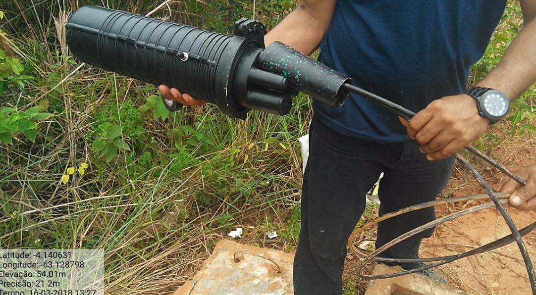 Rede de fibra ótica é recuperada em Coari 