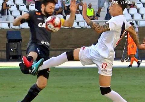 Rildo, do Vasco, é suspenso por até seis meses por lesão em João Paulo