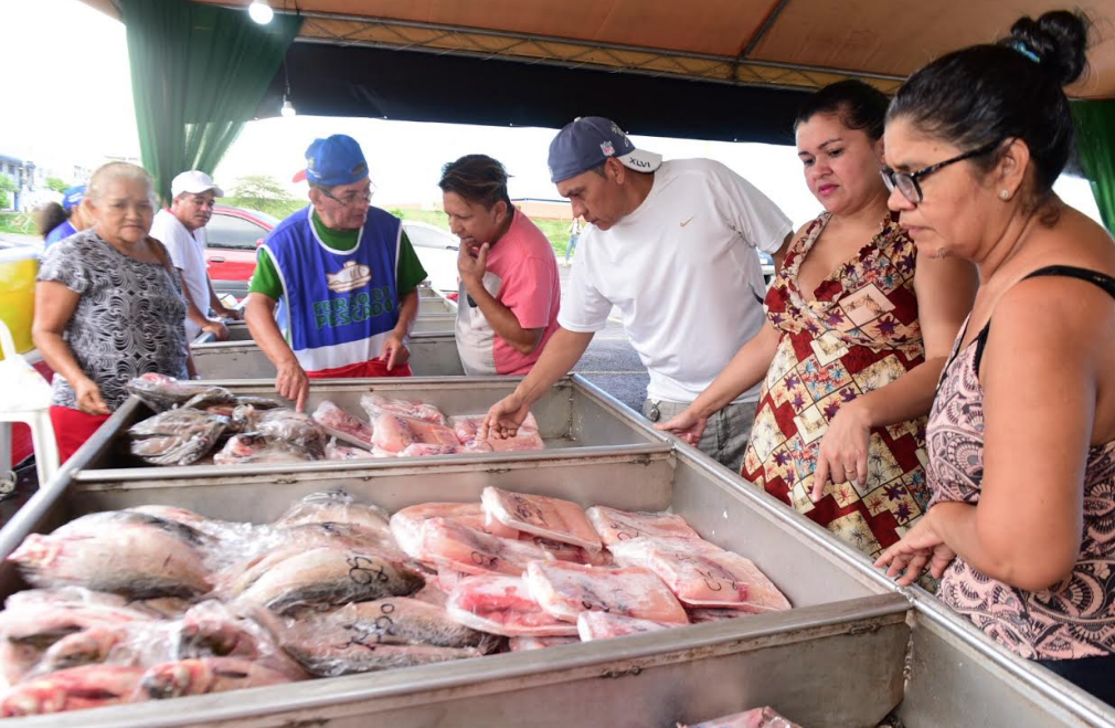Feirão do Pescado Semana Santa vende peixes a partir de R$ 5 em Manaus