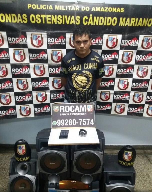 Homem é preso suspeito de assaltar e fazer família refém em Manaus