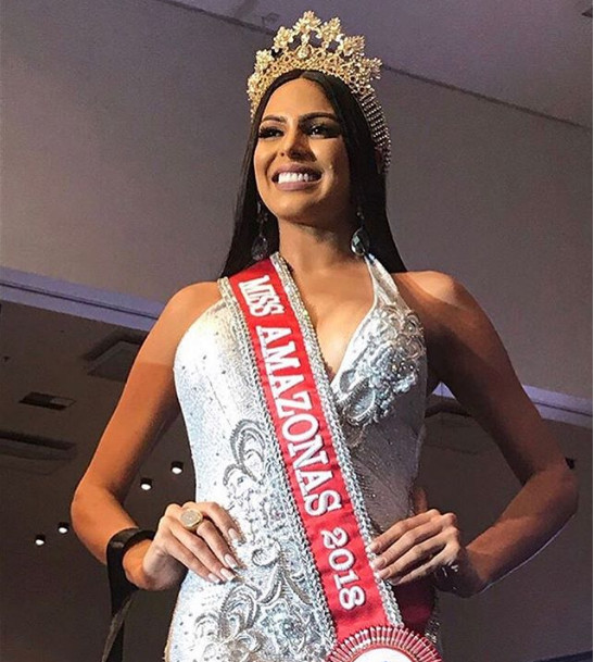 Mayra Dias é eleita Miss Amazonas 2018 
