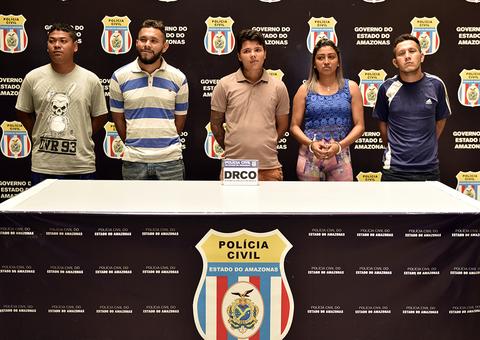 Grupo com foragido, presidiário e comandante do tráfico é preso com drogas em Manaus