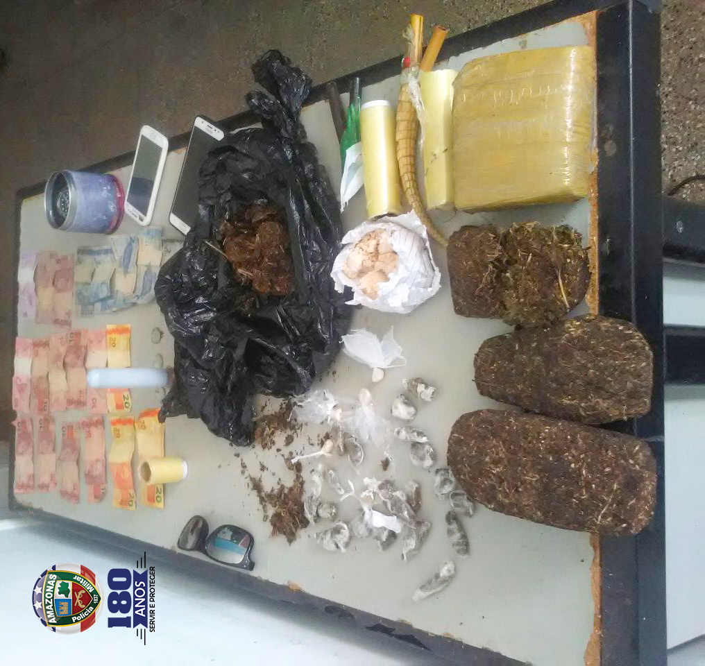 Três são detidos após fumarem maconha dentro de hotel no Amazonas