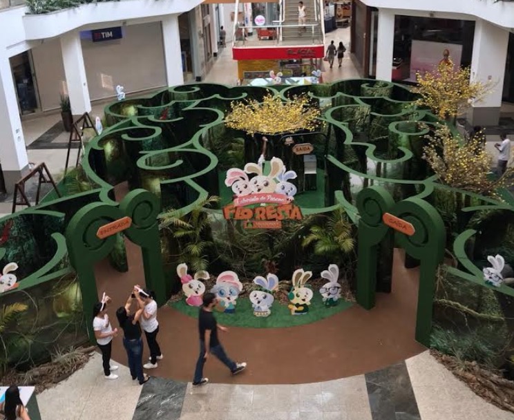 Shopping em Manaus tem caça ao coelho da páscoa neste sábado