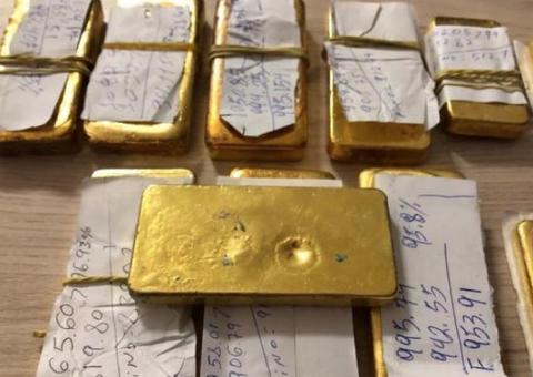 Polícia Federal apreende R$ 1,3 milhão em barras de ouro em Roraima