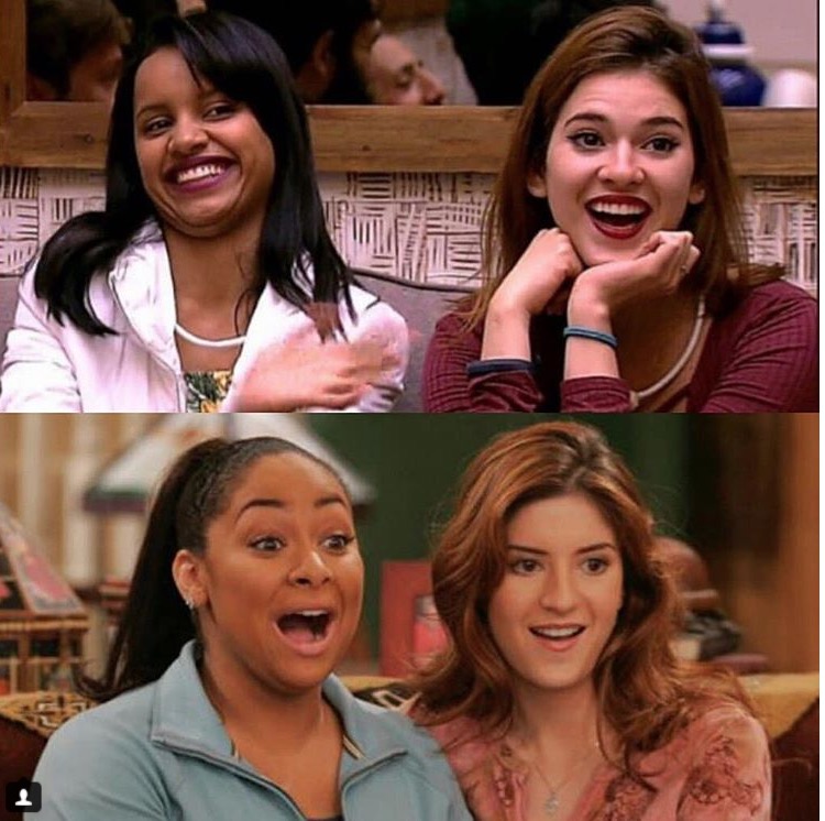  Atrizes internacionais se empolgam com Gleici e Ana Clara do BBB18