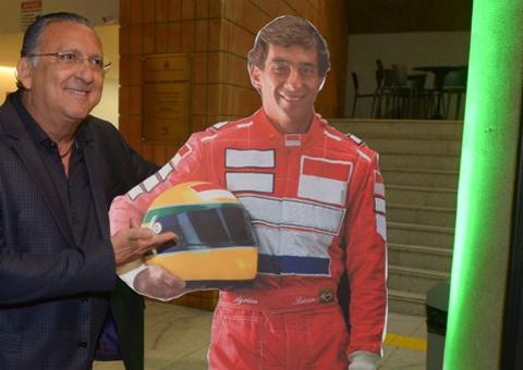 Galvão Bueno se irrita com pergunta sobre Neymar