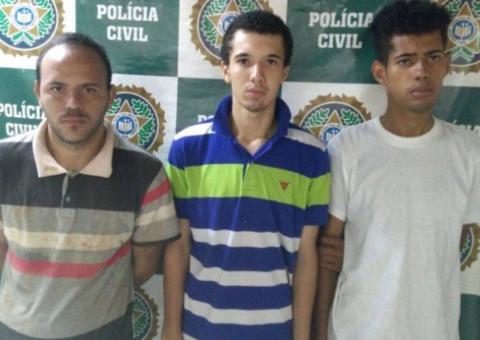 Três homens são presos por queimar comerciante vivo para assaltá-lo