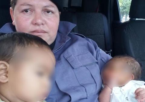 PM que resgatou bebês abandonados faz desabafo comovente na internet