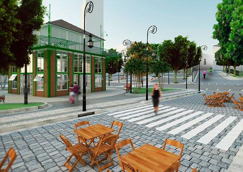 Praça Tenreiro Aranha deve ser reaberta em abril com traços históricos