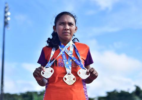 Paratleta amazonense conquista três ouros no Regional do Circuito Loterias