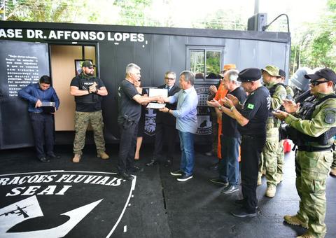 SSP-AM inaugura primeira base de operações fluviais da inteligência 