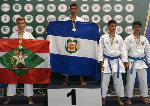 Atleta amazonense conquista título de Campeão Brasileiro de Karatê