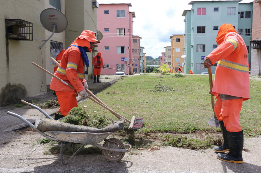 Em Manaus, conjuntos do Viver Melhor recebem mutirão de limpeza nesta semana