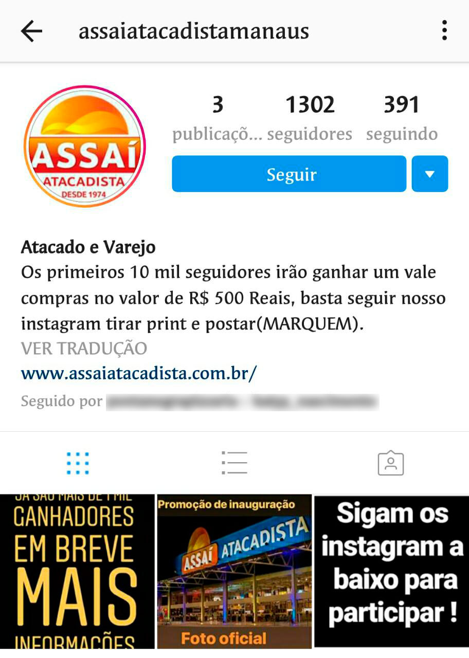 Saiba a verdade sobre distribuição de vale compras de R$ 500 por atacadista de Manaus