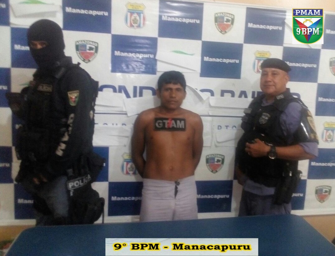 Polícia prende foragido da Justiça no Amazonas 