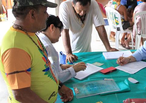 Comunidade Parque das Nações Indígenas recebe serviços sociais e de saúde no Dia do Índio