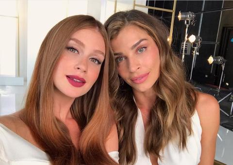 Marina Ruy Barbosa e Grazi Massafera dão surra de beleza em selfie 