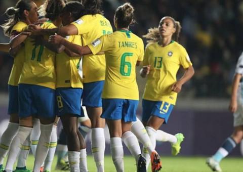 Seleção feminina estreia na Copa América com vitória sobre a Argentina